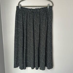 SHEIN curve midi skirt 3x